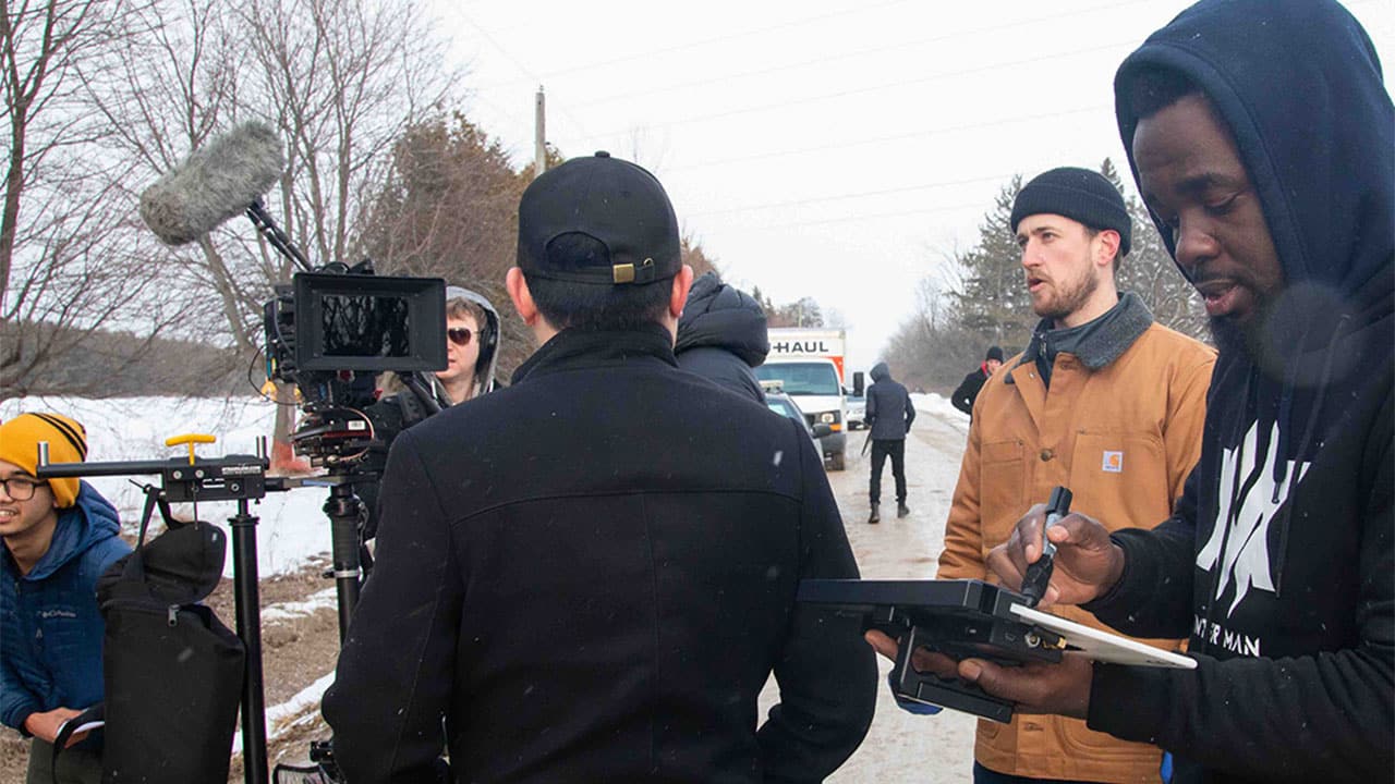 Filming in the Winter